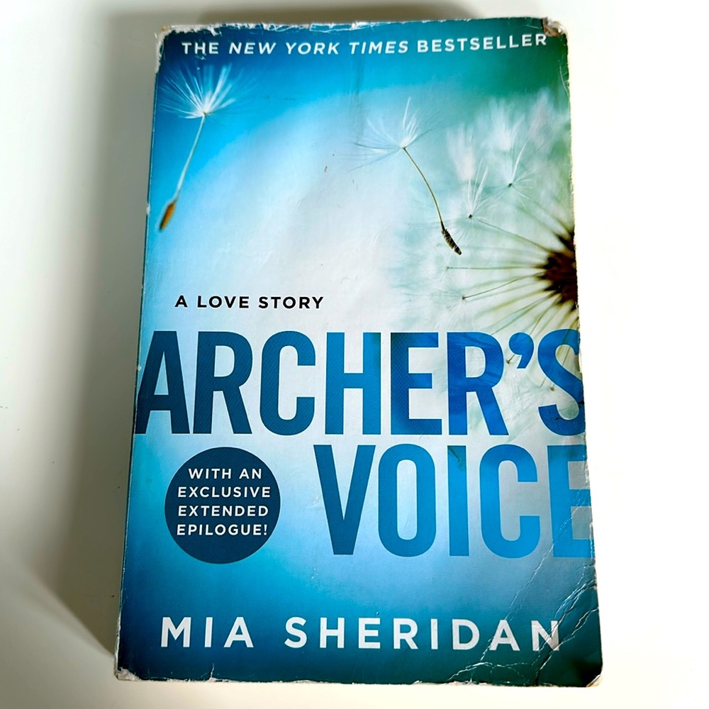 Book by Mia Sheridan: A Love Story Archer’s Voice.